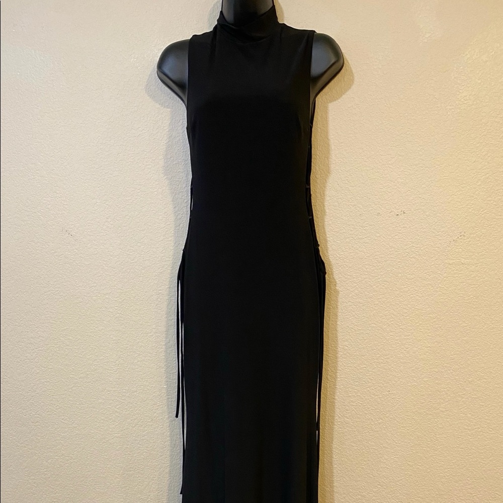 Long black dress